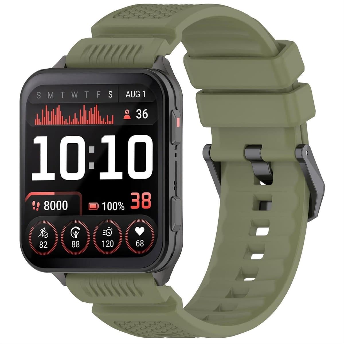Dailygoods - Zachte Siliconen Armband voor Garmin Venu X1