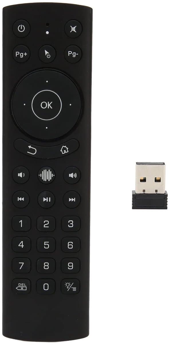 Allecto - Draadloze IR Afstandsbediening - Gyroscoop - Geschikt voor TV en PC - Slimme bediening - Gebruiksvriendelijk - Ideaal voor Smart TV - Erg...