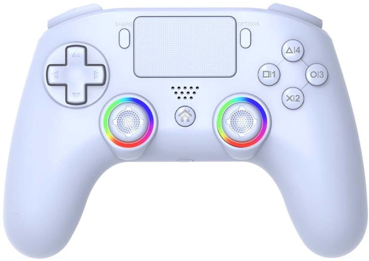 Subsonic Draadloze Controller PS5 - Controller Draadloos - Wit - Geschikt voor Playstation 5 en PC