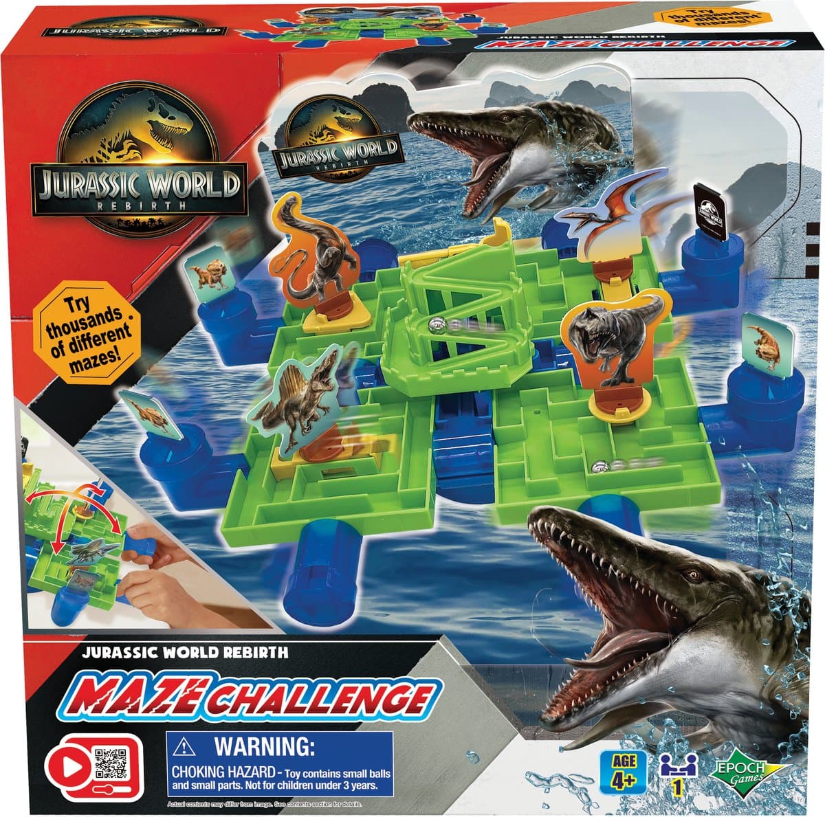 Jurassic World Maze Game Movie