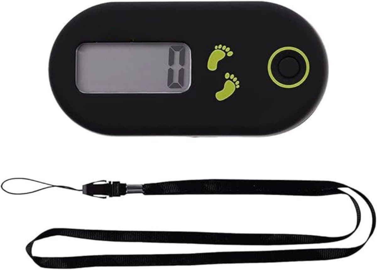 Lexium stappenteller broekzak - stappenteller clip - pedometer - stappenteller - stappenteller wandelen - activity tracker
