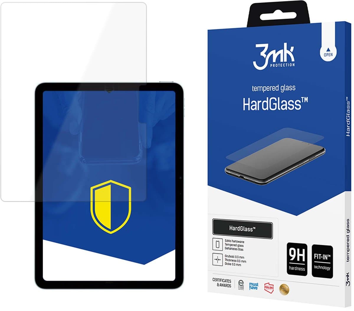 3Mk Gehard Glas Voor Apple Ipad Pro 13 Bescherming Met Anti-Vingerafdrukcoating