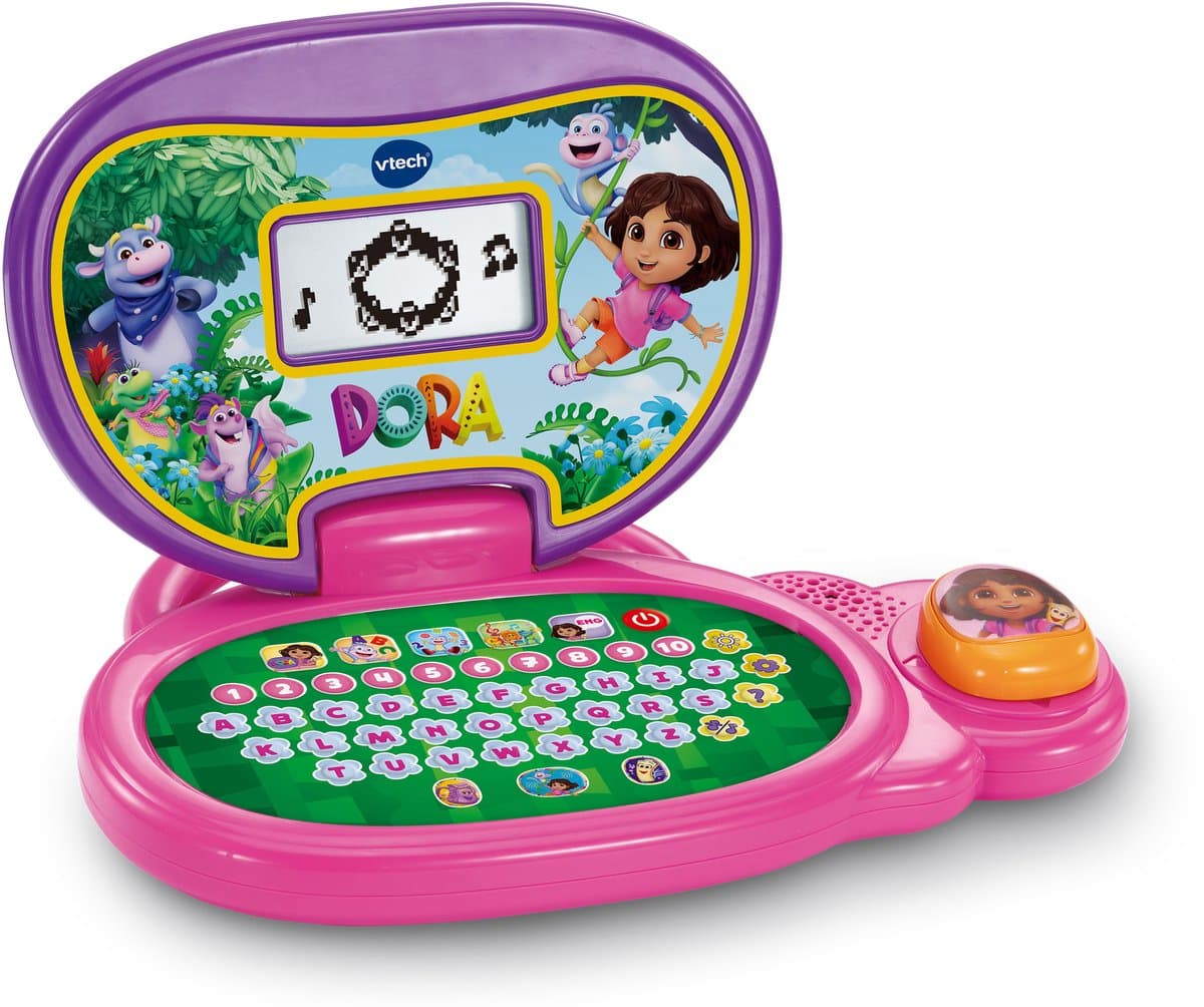 VTech Dora het ontdekkingsreiziger avonturenlaptop - multicolor, 5,6 x 29,9 x 30,3 cm