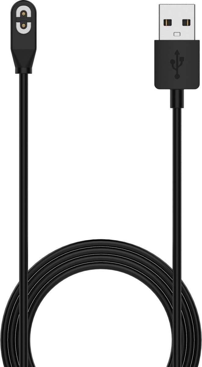 Oplaadkabel geschikt voor Shokz OpenRun / Pro / Mini / OpenMove / OpenSwim / AfterShokz Aeropex AS800 / OpenComm – USB Oplaadkabel – 1 Meter – Zwart