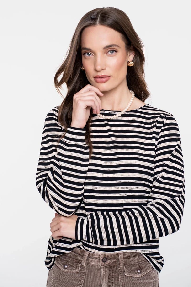 52563-47 Top striped ajour