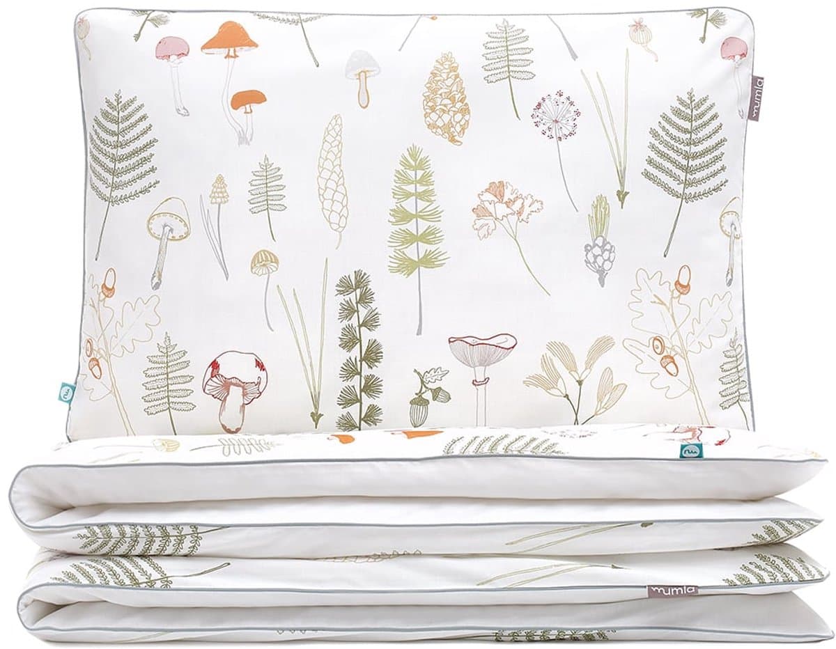 MUMLA KINDERBEDDENGOED 90x120 CM + 60x40 cm katoen