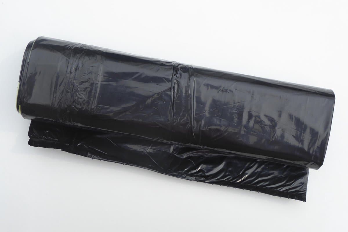 Afvalzak Grijs Plastic - 60 liter - Met Trekkoord - 150 Stuks - 10 x 15 Stuks