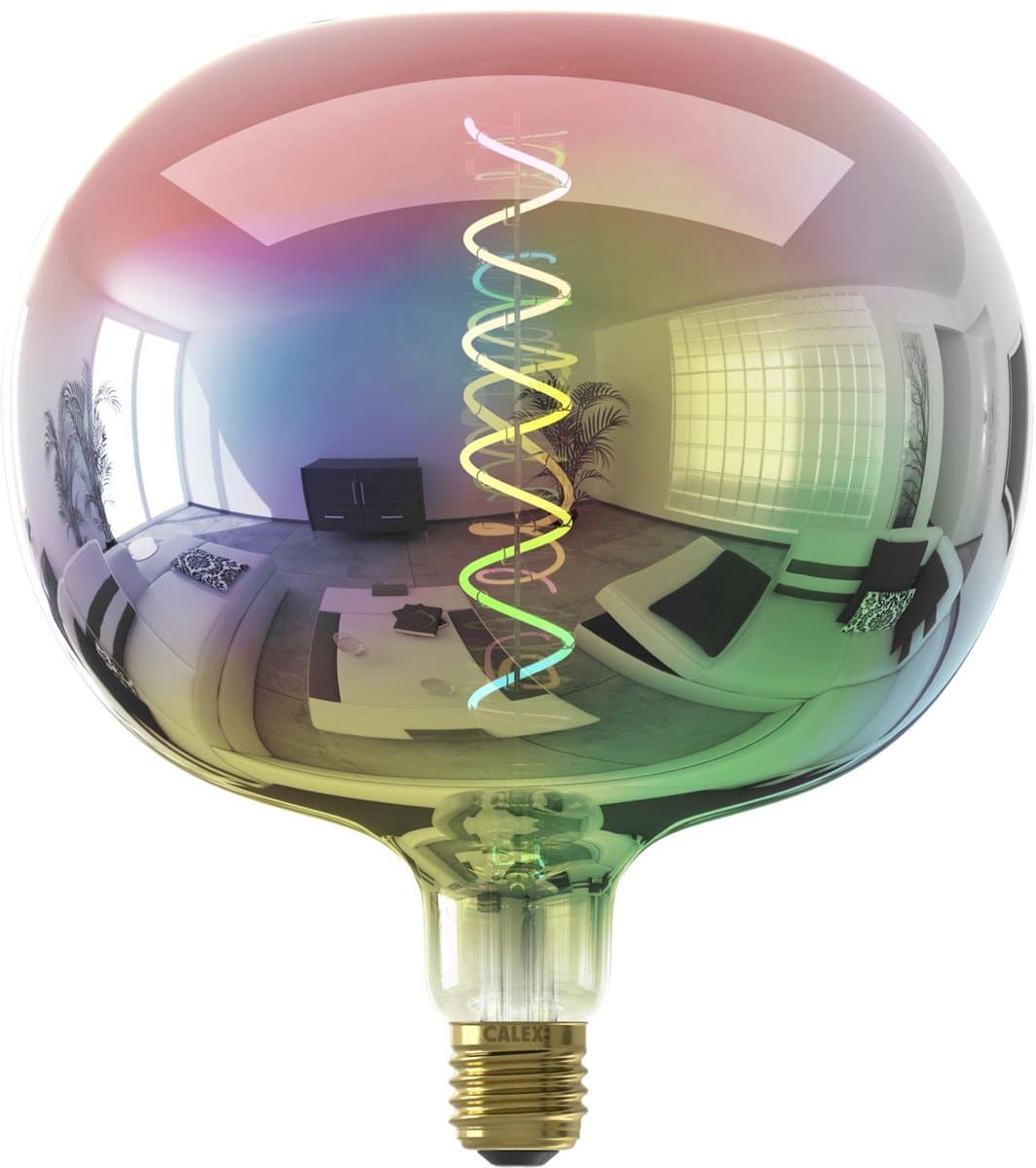 Calex Colors Kalmar - Opal - led lamp - Ø200mm - Dimbaar