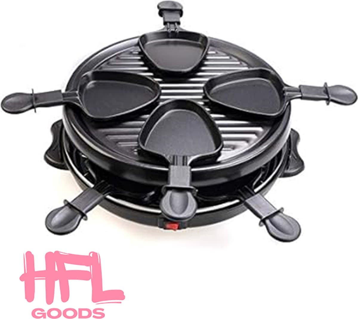 HFL Goods Gourmetstel - Rond - 6 personen Gourmetset