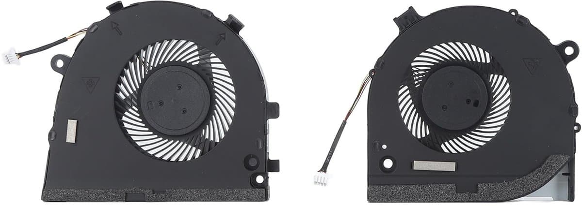 Dailygoods - Laptop CPU GPU-koelventilator - Geluidsarme notebookkoelventilator - Efficiënte warmteafvoer - Aluminium en ABS - Geschikt voor G3 3579 G...