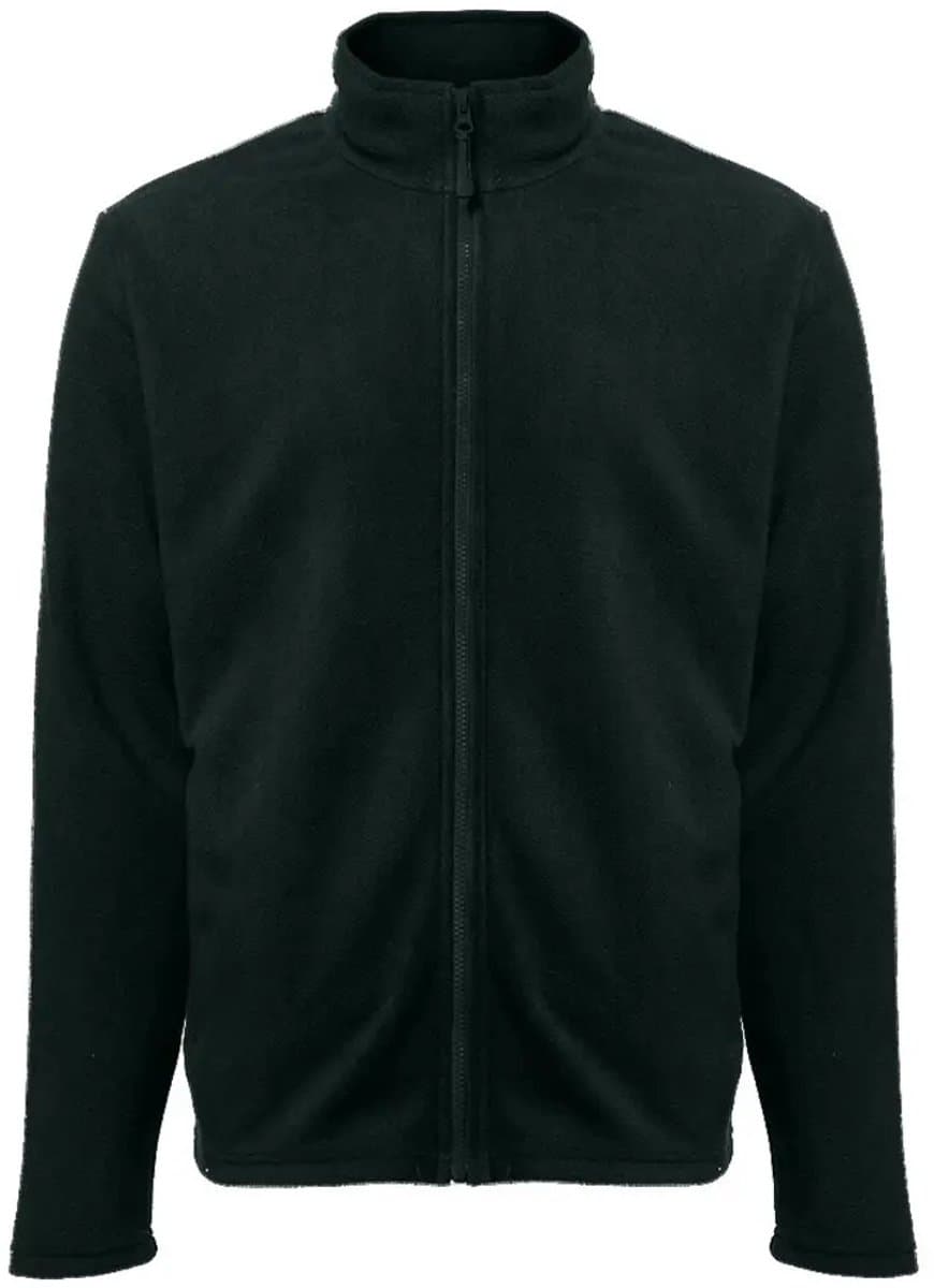 Fleece met rits Black & Match Grizzly
