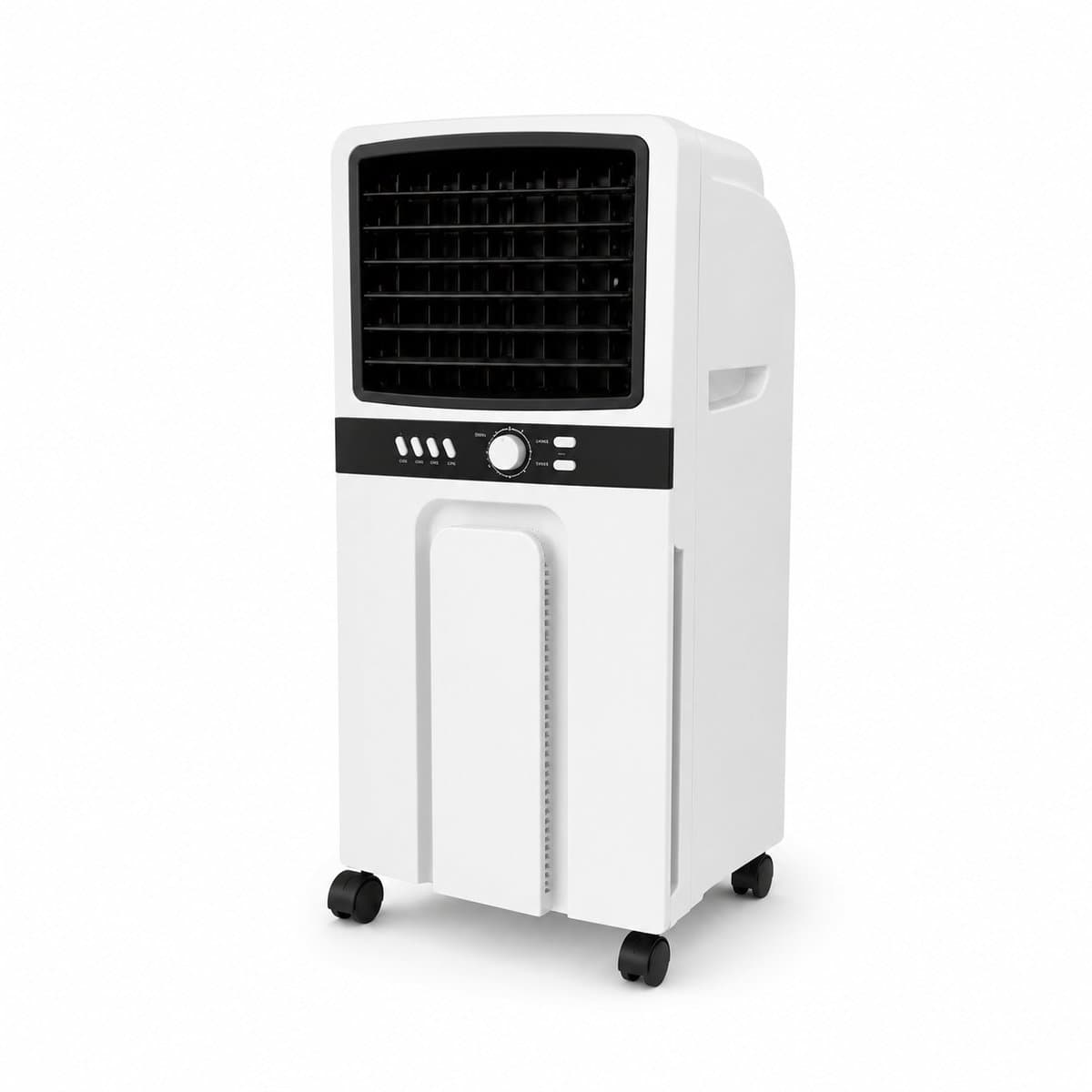 oROMI Luchtkoeler 6L – Mobiele Verdampingskoeler met 3 Snelheden – Ventilator met Water- en IJskoeling – Automatische Oscillatie – 65W
