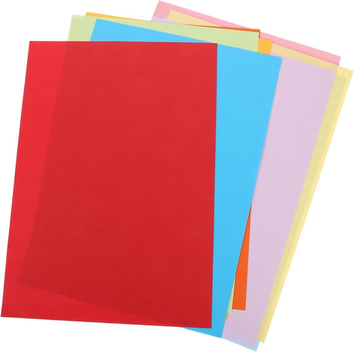 Kleurrijk Kopieerpapier - Printerpapier Vellen - Documenten Printen - 10 Verschillende Kleuren - A4 Formaat - Multi