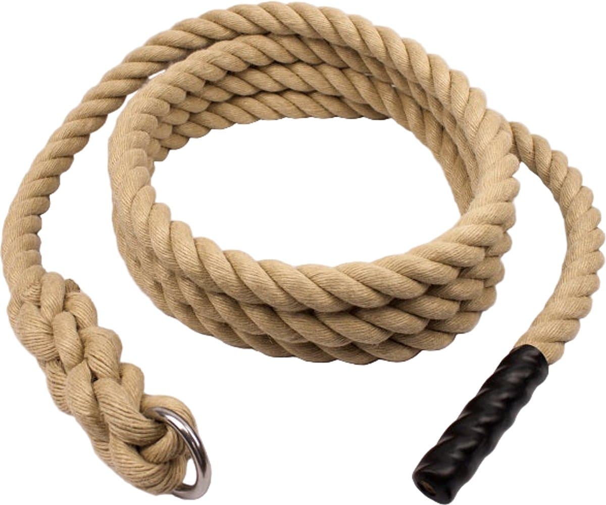 OBSTACLE SHOP - Klimtouw met Ring 7 Meter- Kunsthennep - 35mm