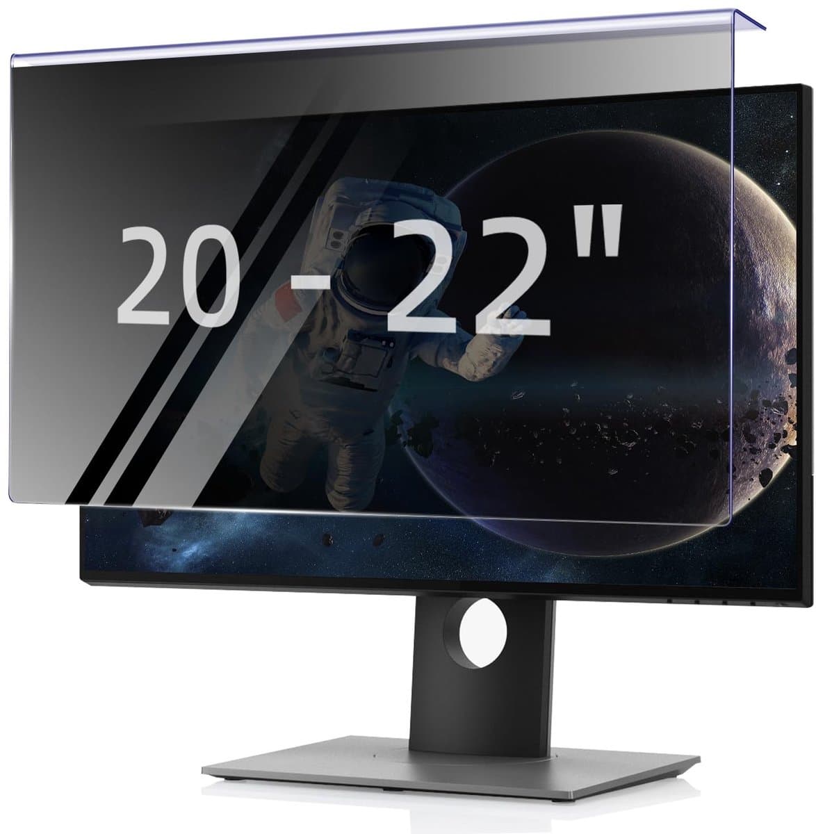 Solidchoice - HaruYo 20-22 inch hangende privacyfilter, privacyfilter voor 20/21,5/22 inch monitor, privacy-bescherming, computermonitor, privacyscherm, schermfilter, anti-blauw licht/verblindingsbescherming,