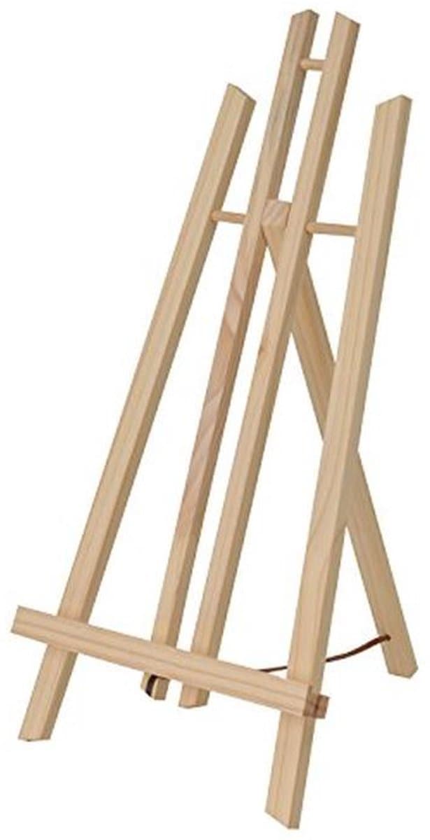 Pinewood Table Easel for Artists and Children - Ideal for Tabletop Painting
