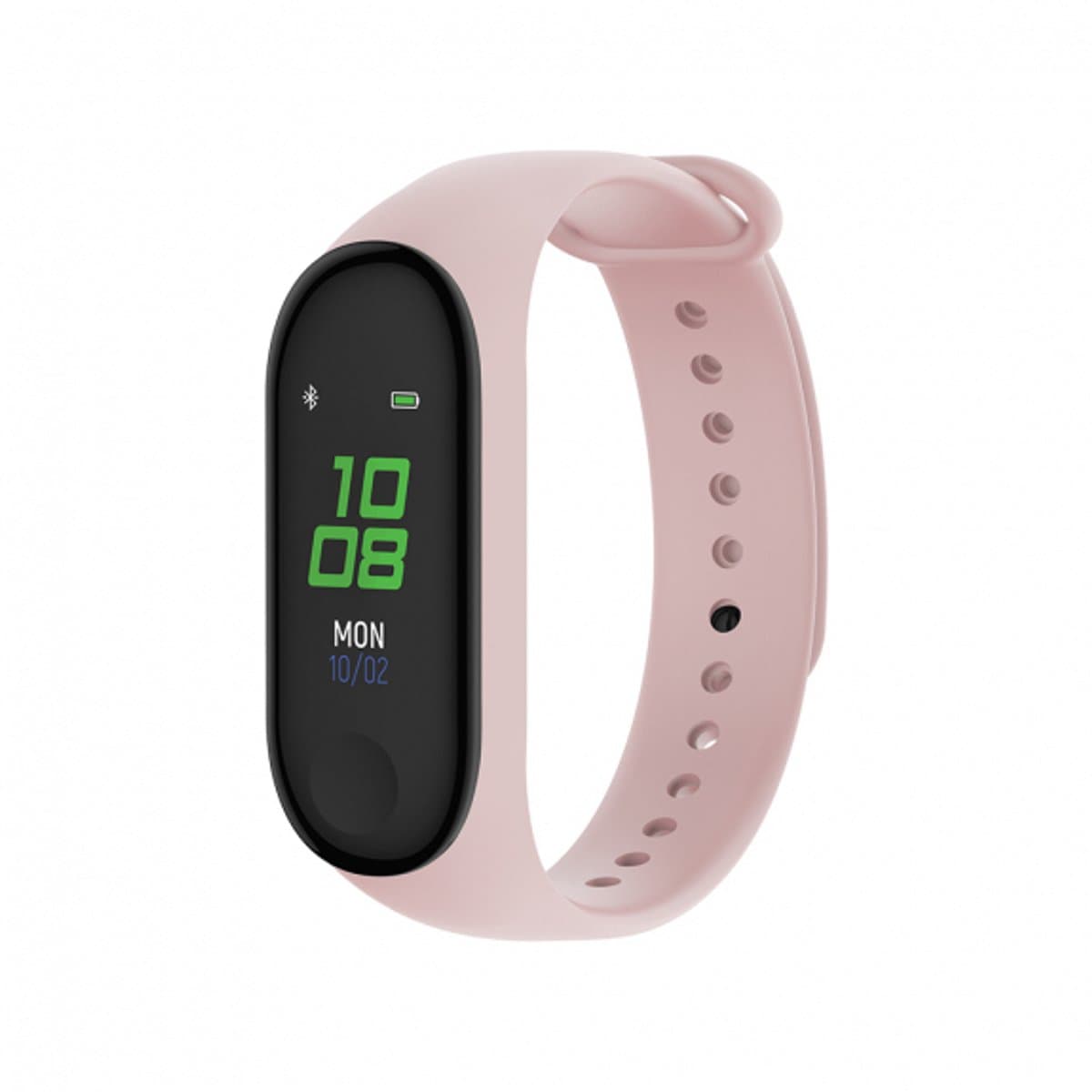 Forever SB-50 Smartband Roze – Fitness Tracker met Hartslagmeter, Sportfuncties, Bluetooth en 10 Dagen Batterij