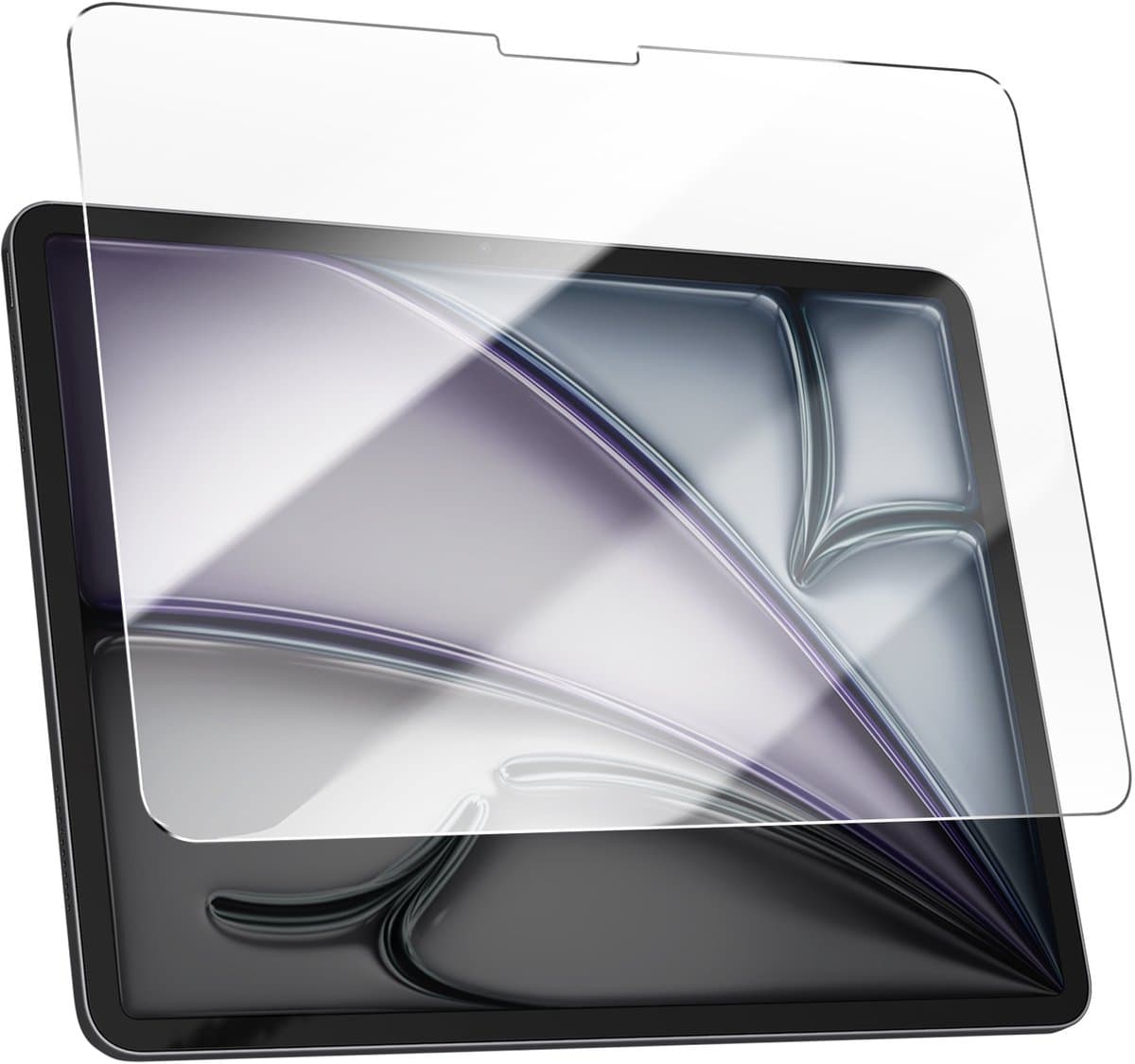 Akashi, Screen Protector Geschikt voor Apple iPad Pro 11 2024 / M5 2025 Gehard Glas 9H Schokbestendig, Transparant