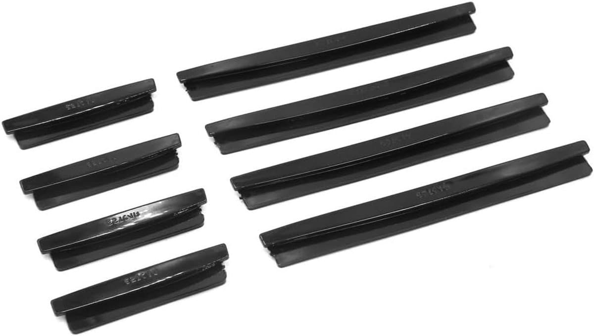 8 stuks reflecterende auto deur rand protectors - universele bescherming voor vrachtwagen en SUV