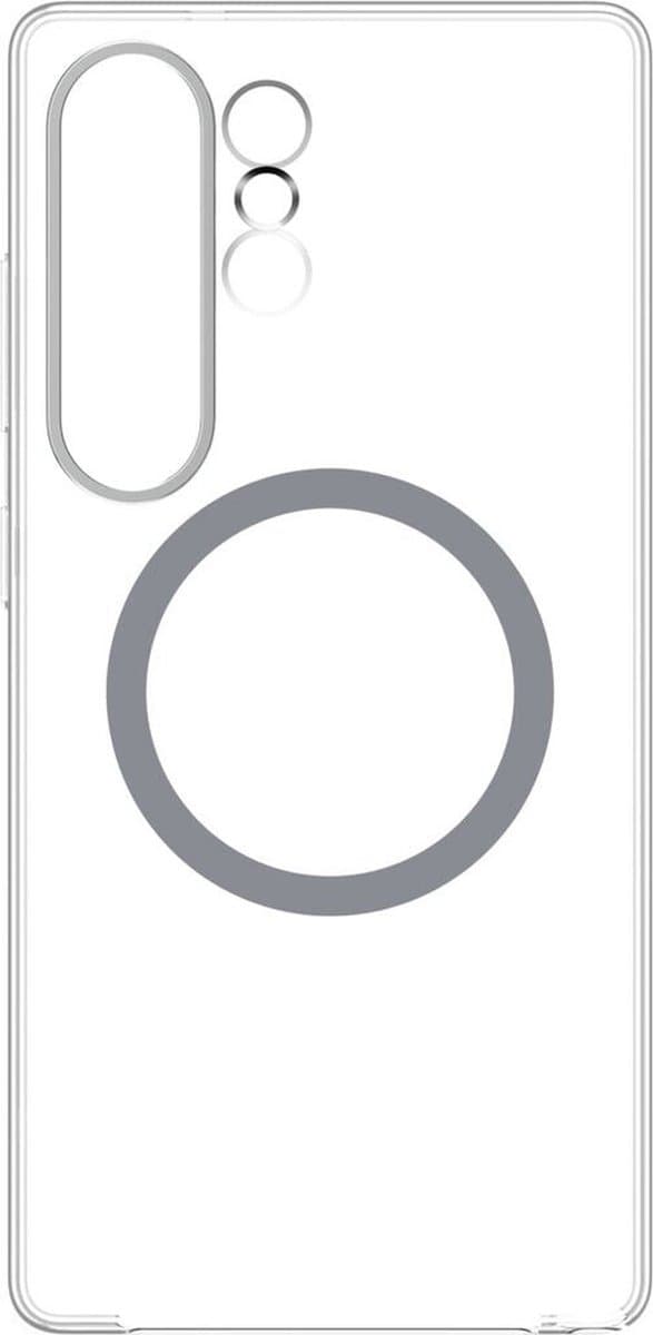 Samsung Galaxy S25 Ultra Hoesje - Clear Magnet Case - Transparant