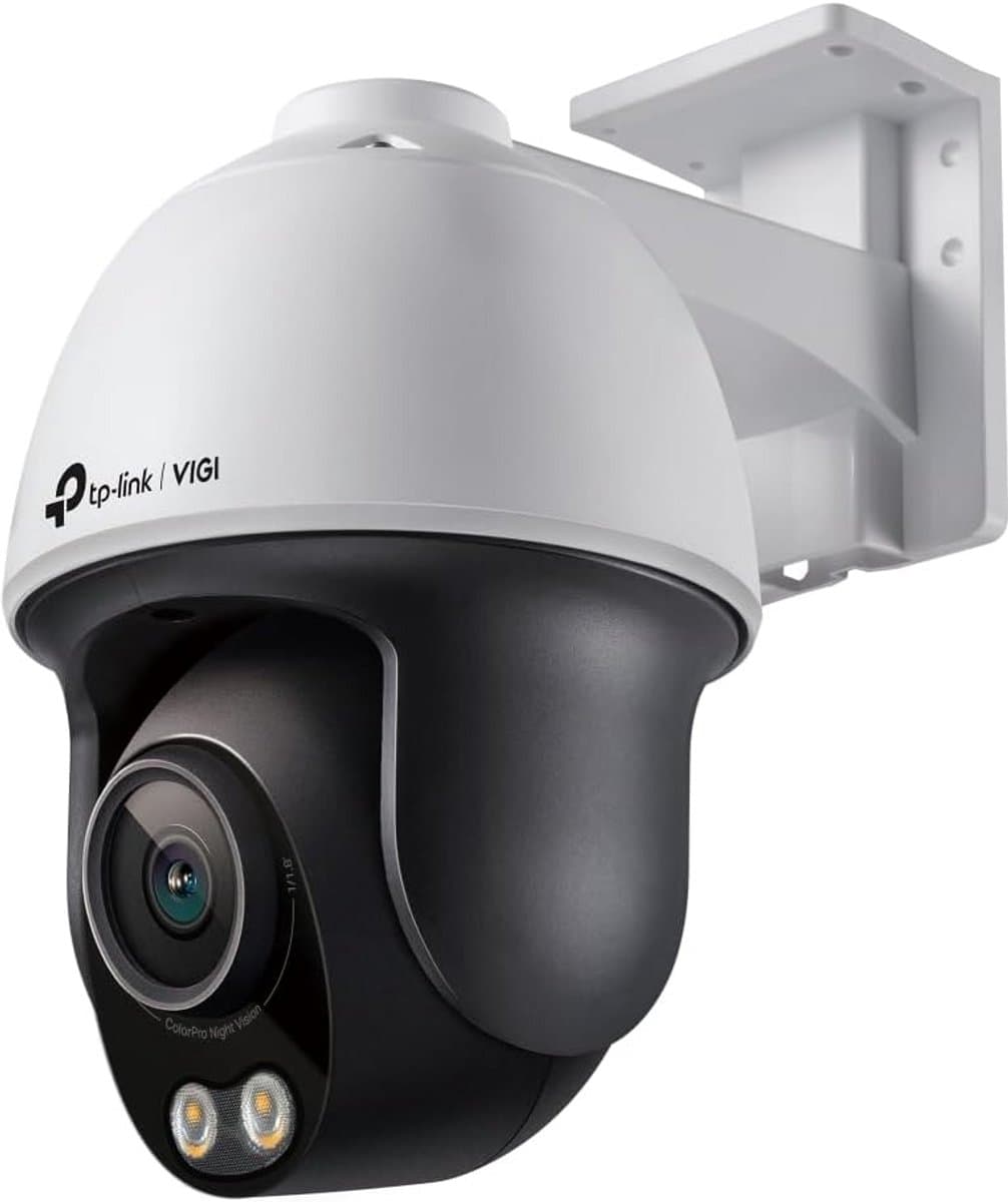 Beveiligingscamera Buiten - Nachtzicht Camera - 24/7 Monitoring - Volledige Kleur Nachtzicht - 4MP Resolutie - Wit