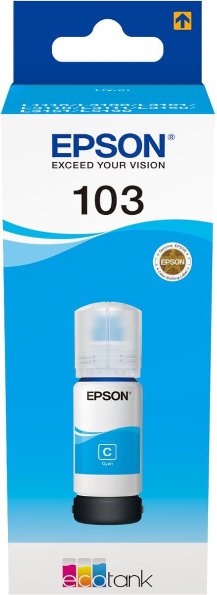 Epson Well 103 originele inktcartridge - blauw, 1 stuk
