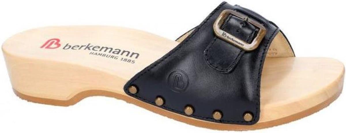 Berkemann -Dames - zwart - slippers & muiltjes - maat 37