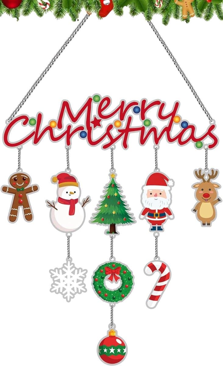 Schitterende Huntex Diamond Painting Kerstdecoratie - Een Feestelijke Aanwinst voor Elke Kerstviering - Compleet Pakket Volwassenen -