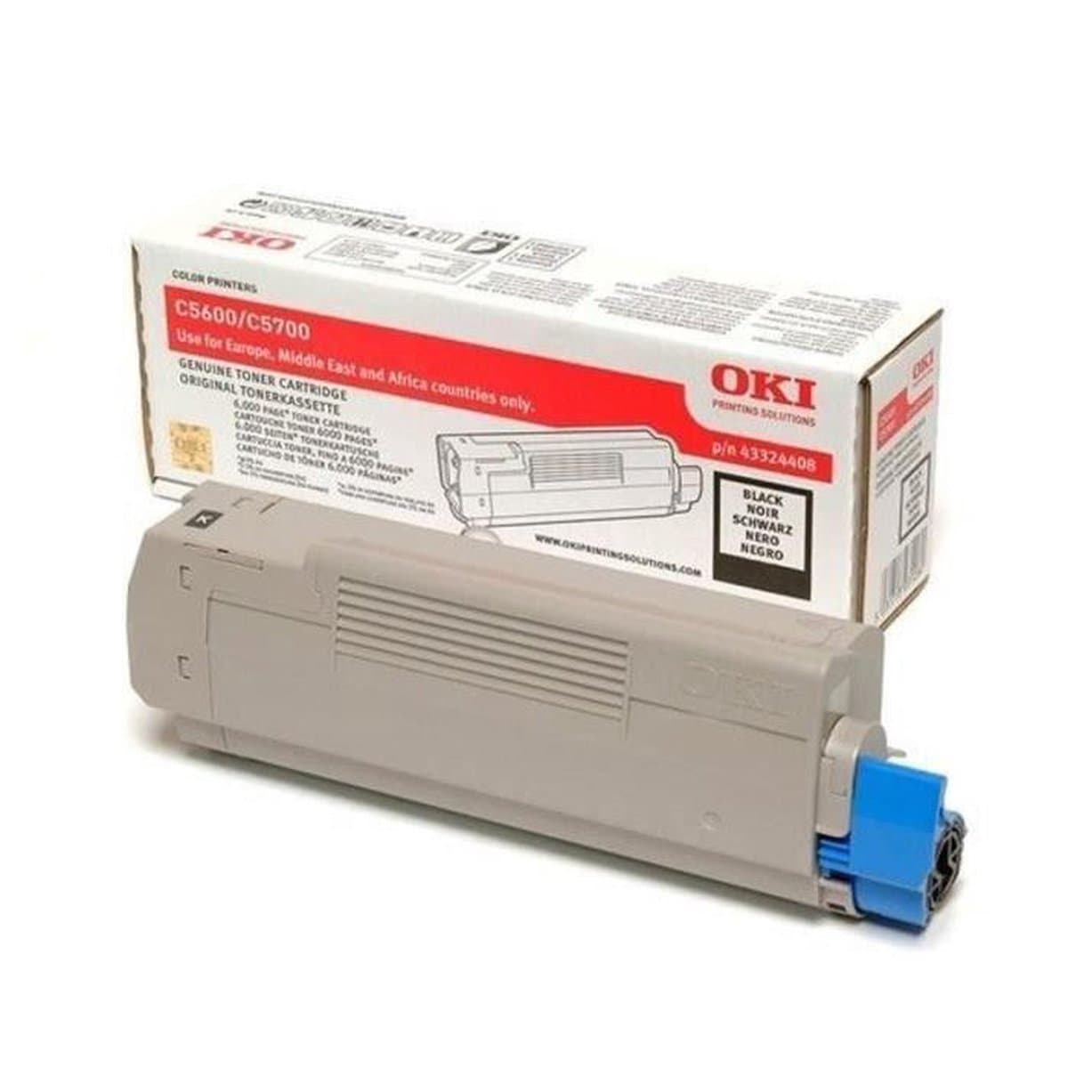 Oki 43324408 Tonercartridge - Zwart