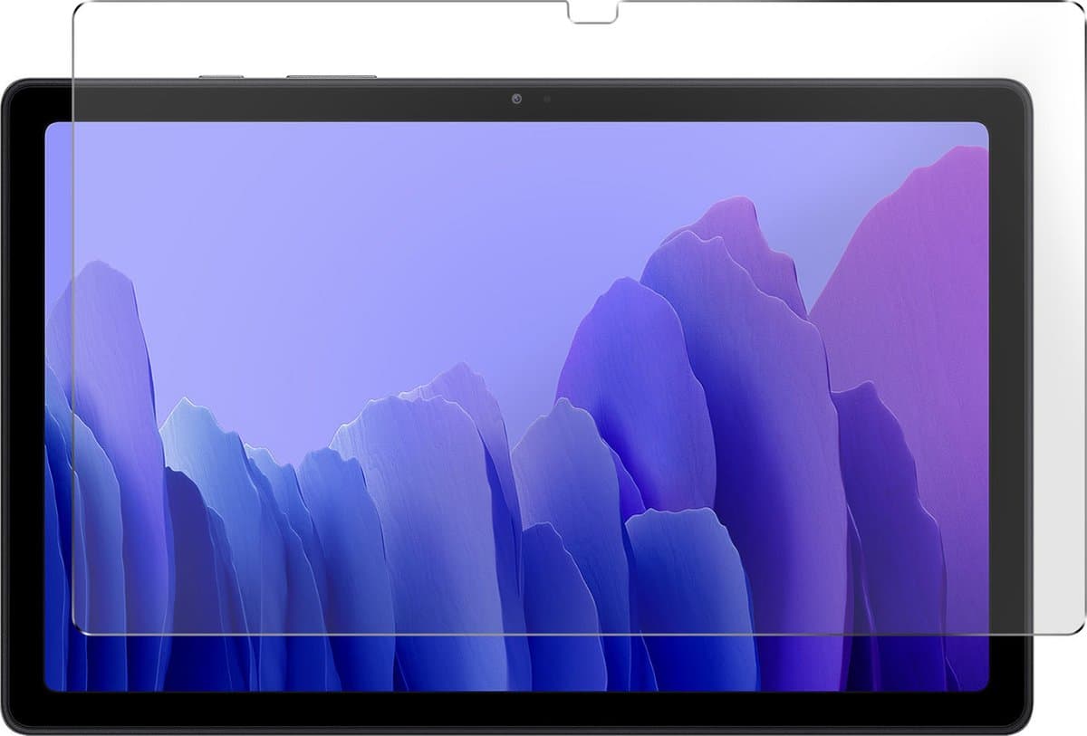 Geschikt voor Samsung Galaxy Tab A7 10.4 2020 Gehard Glas 9H Afgeschuinde Randen Akashi