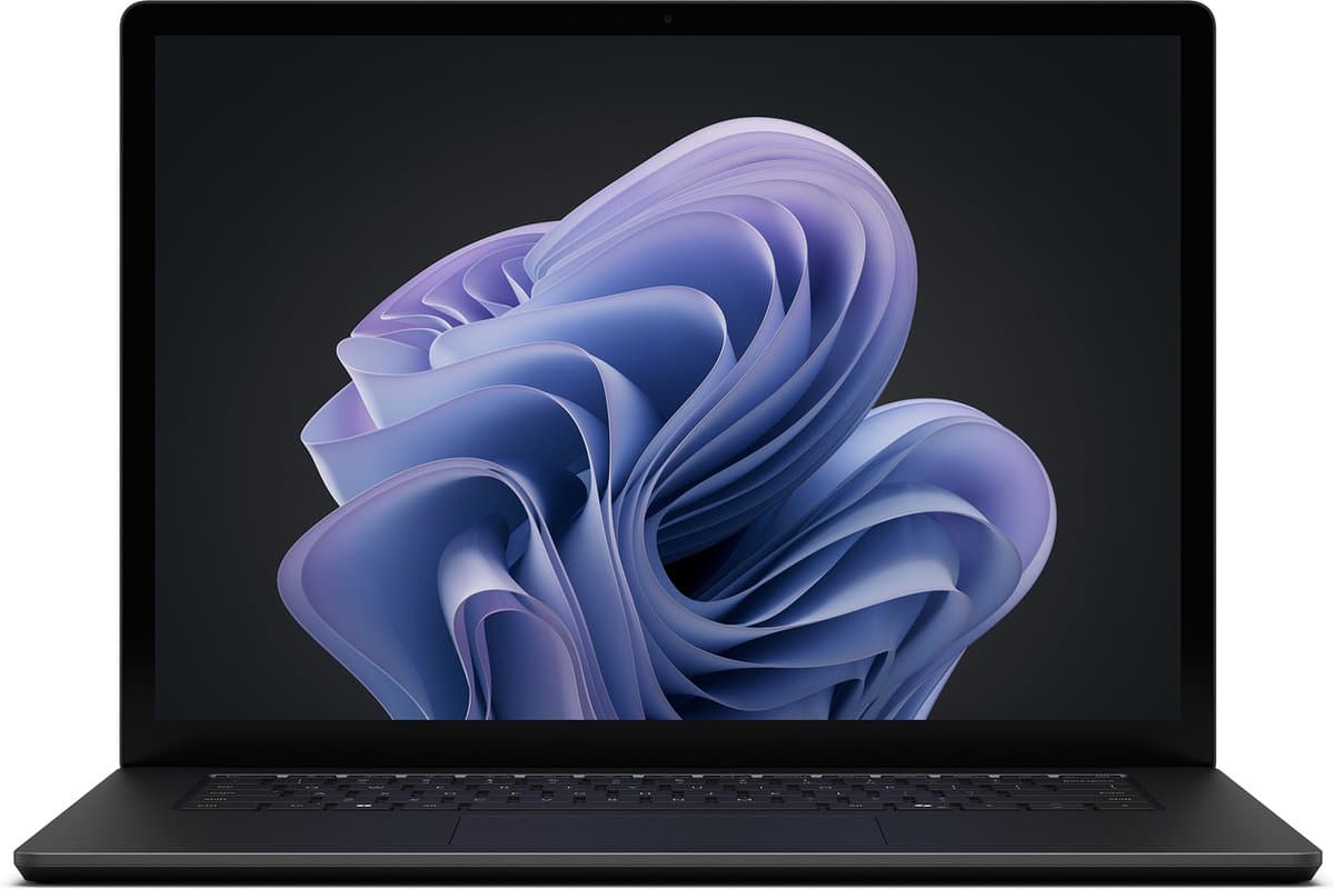 "Microsoft Surface Laptop 6 Intel Core Ultra 7 165H 38,1 cm (15"") Touchscreen 32 GB LPDDR5x-SDRAM 1 TB SSD Wi-Fi 6E (802.11ax) Windows 11 Pro Zwart"