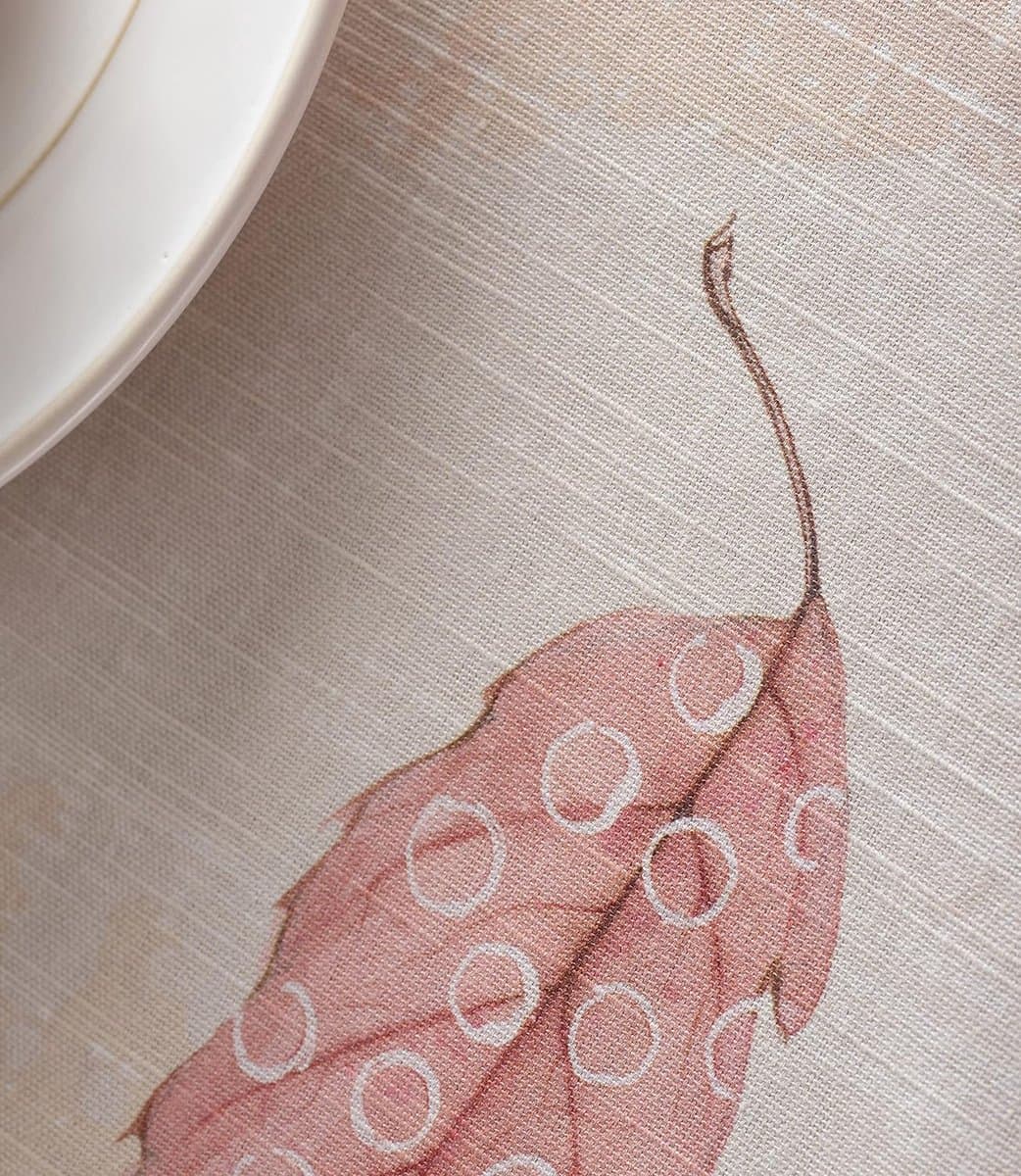 100% Cotton Tablecloth for Kitchen, Dinner, Tabletop, Decoration, Parties, Weddings, Thanksgiving/Christmas (Rectangular, 160cm x 220cm)