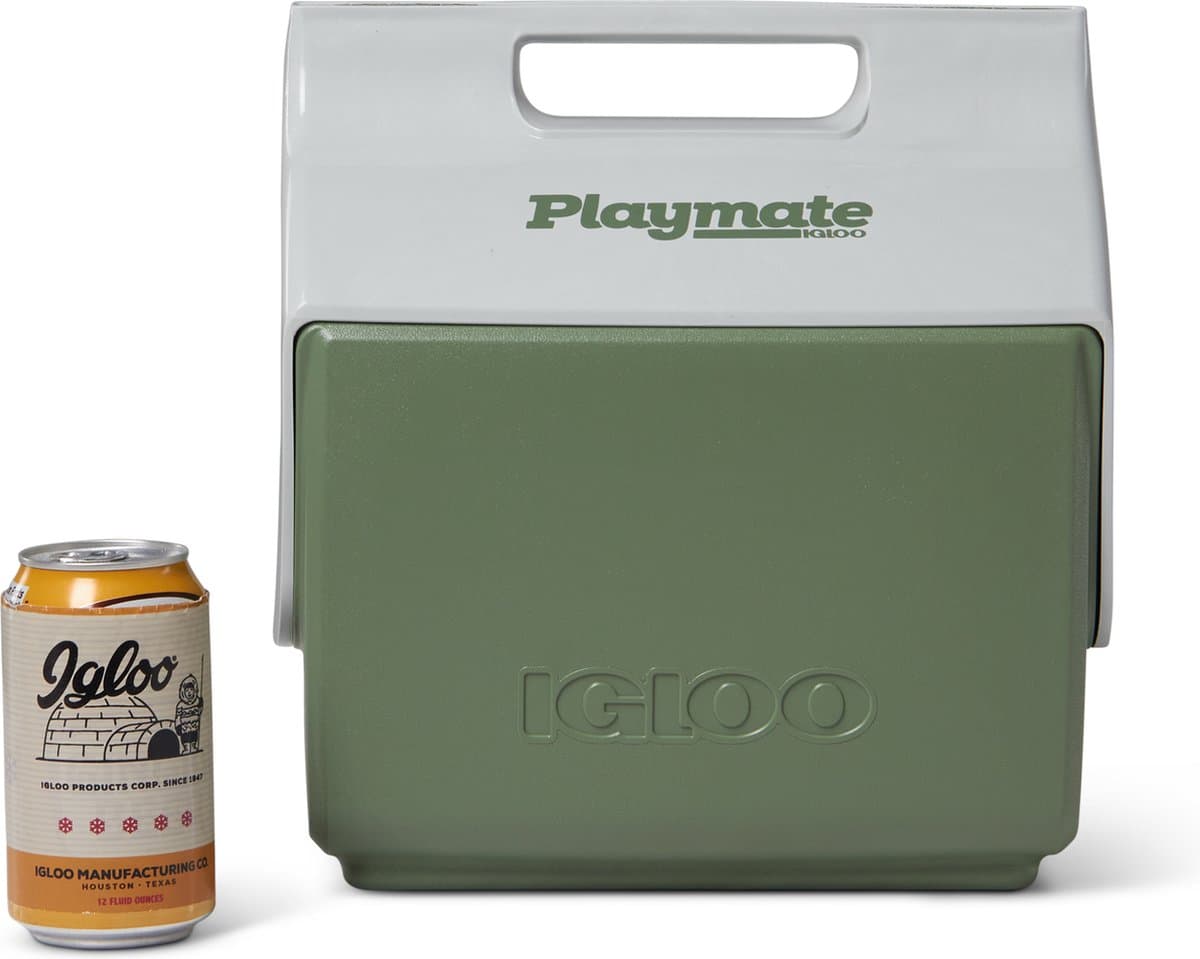 Igloo Eccocool Little Playmate Passieve Koelbox - 6l - Groen/Wit