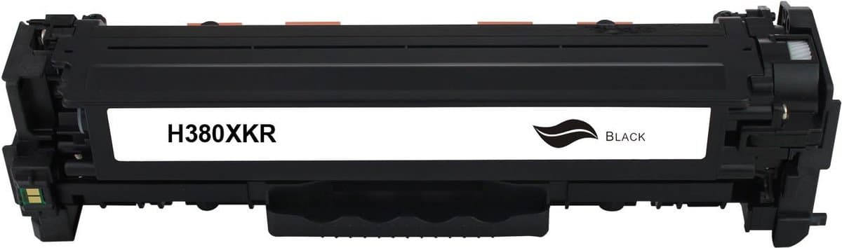 HP CF380X (312X) Zwart Toner Cartridge 4400 Pagina's - CF380X compatible CF380X alternatief - Huismerk - HP 312X - Color LaserJet Pro MFP M476dn M476dw M476nw - HP inktcartridge