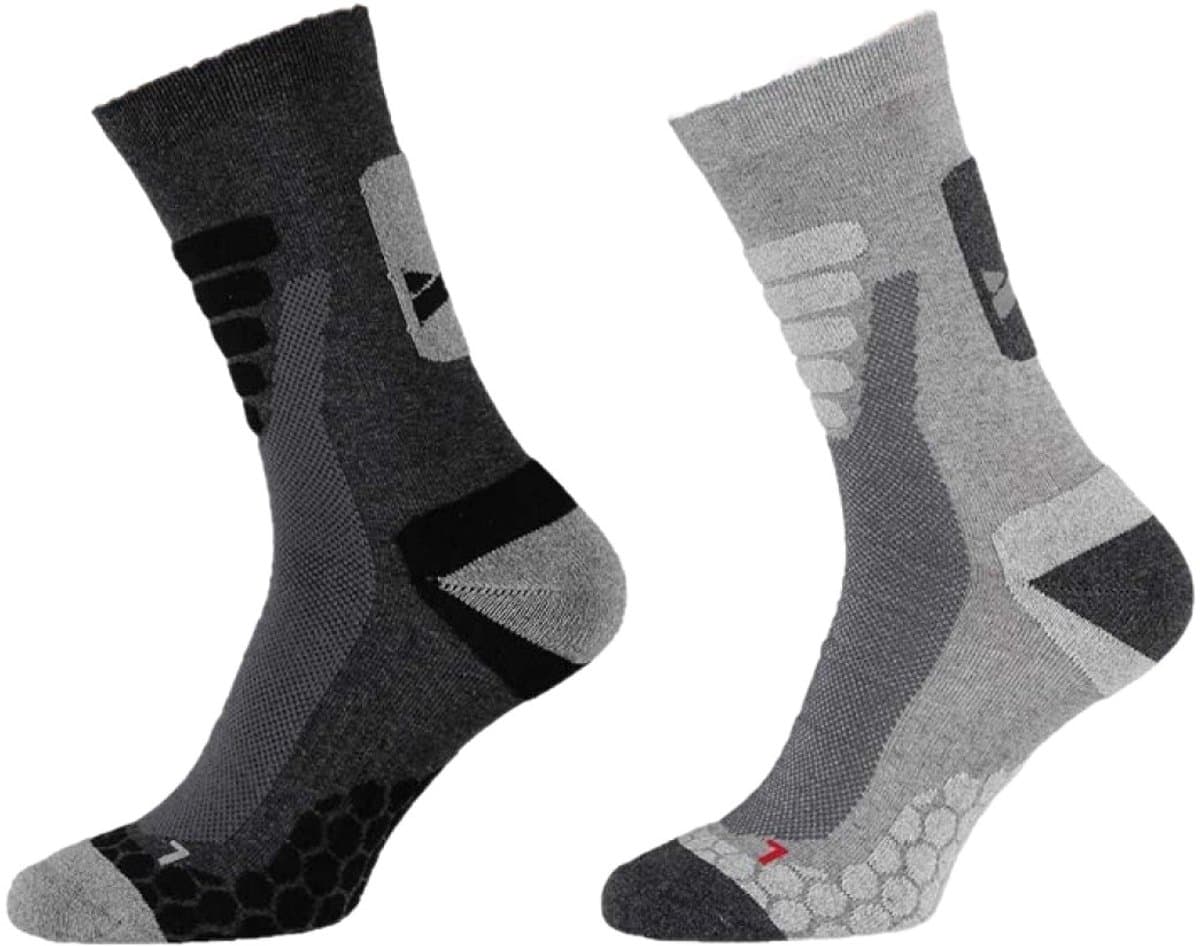 Xtreme - 4-Pack - Wandel Sokken - Coolmax Drukverdeling - Heren / Dames - grijs - 35-38 - 122650000
