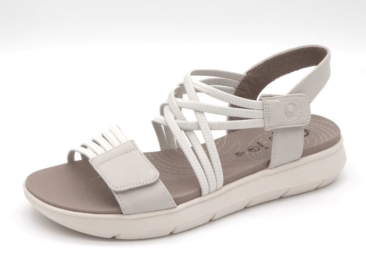 Jana Dames Sandaal - 28766-400 Lichtbeige - Wijdte H - Maat 38