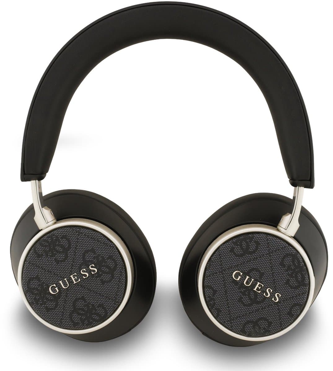 Guess Bluetooth Koptelefoon- ENC - PU Leather - 4G Classic Logo - Zwart