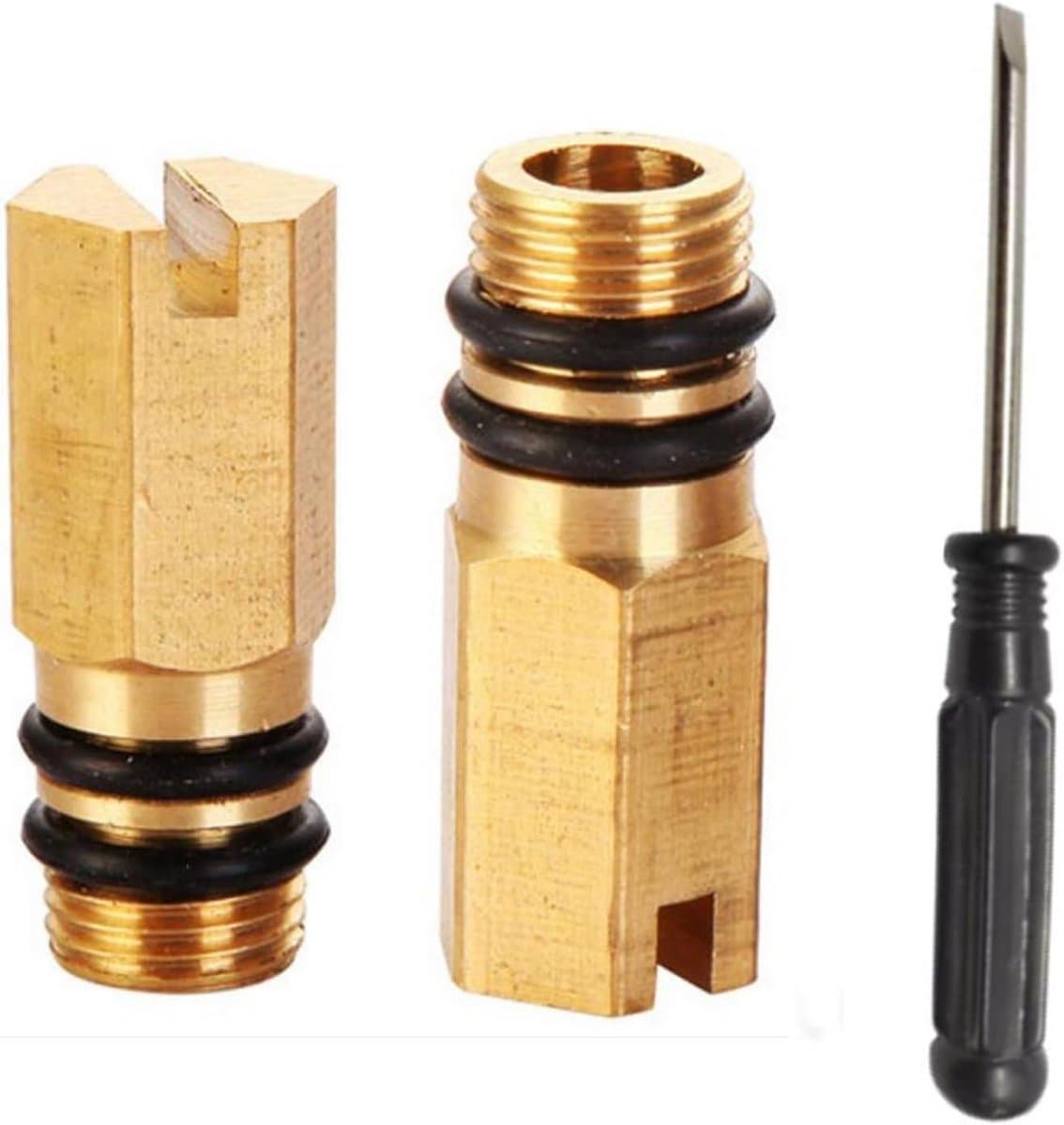 2 Stuks Blindstop voor Warm- en Koudwaterinlaat M10 10mm Schroefdraad Kraan