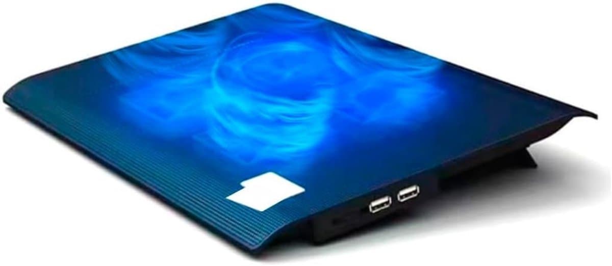Quvo® Laptop Cooler - Blauw - 35cm x 25cm x 3cm