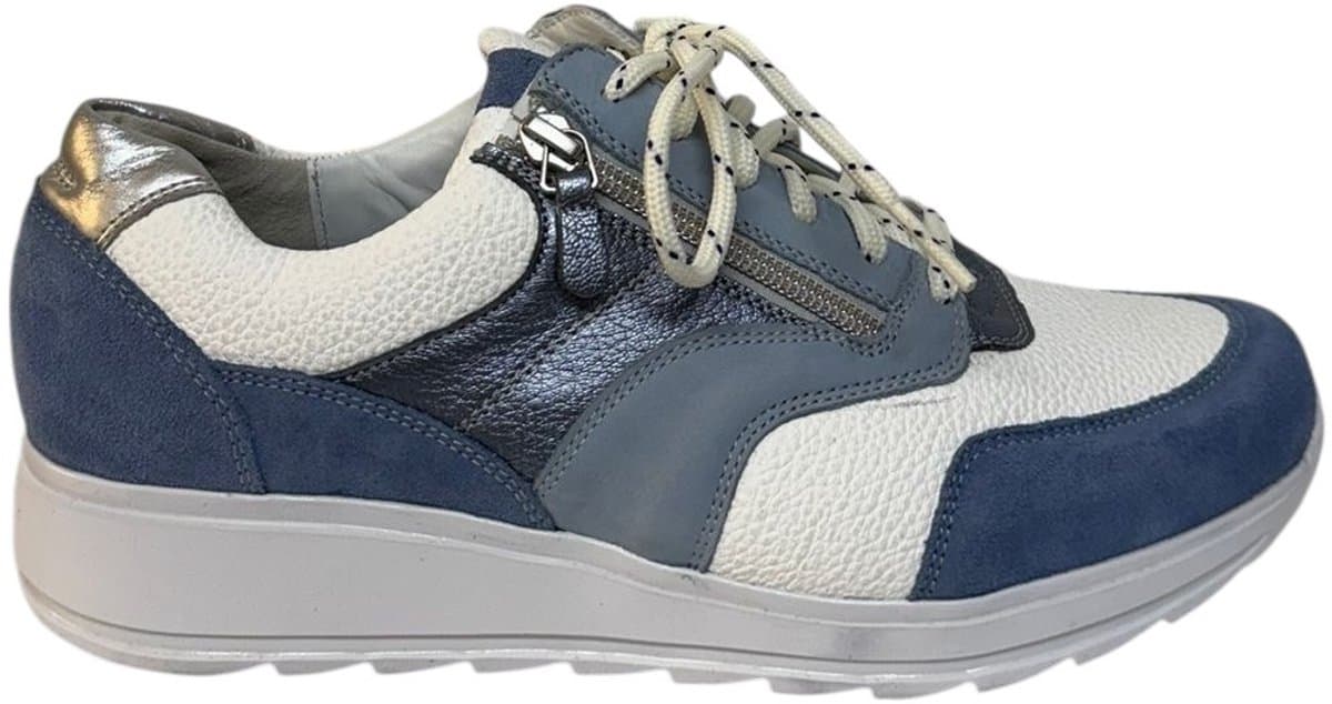 Durea - 6279 K - Lage sneakersDames sneakers - Kleur: Blauw - Maat: 40.5