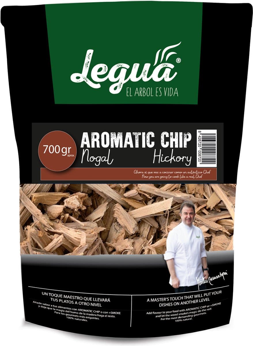 Rooksnippers Hickory zak 700gram - duurzaam geproduceerd