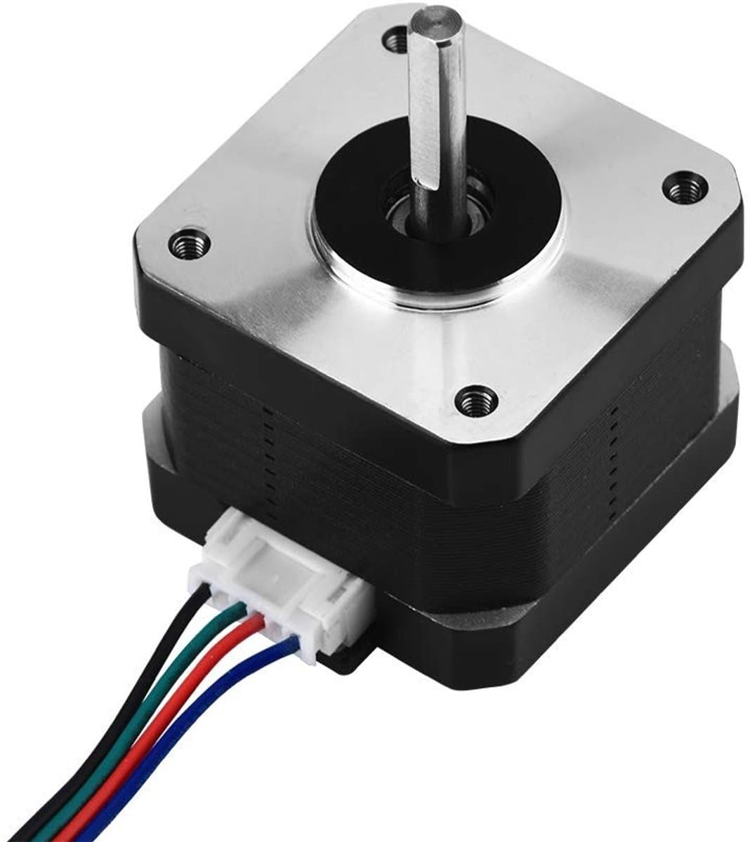 Allecto - Stappenmotor 42BYGH34 - Stappenmotor voor 3D-printer - 1,8 graden staphoek - Hoog koppel - 12V 1.3A - Betrouwbare prestaties - Bipolaire ...