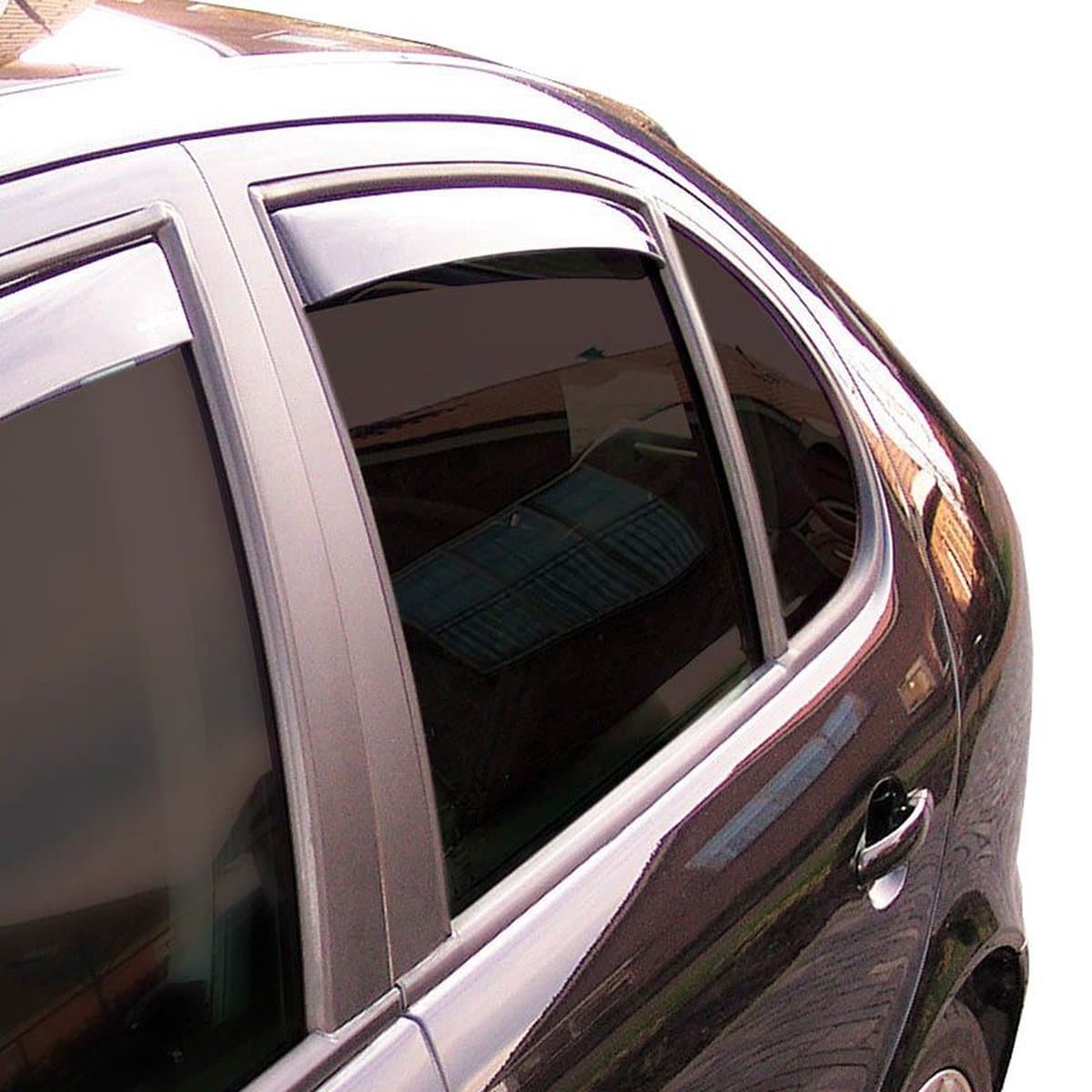 Zijwindschermen Master Dark (achter) Seat Tarraco (KN) 2019-