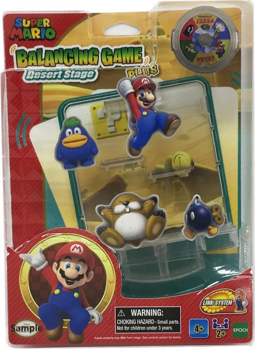 Super Mario Evenwichtsspel Desert Stage