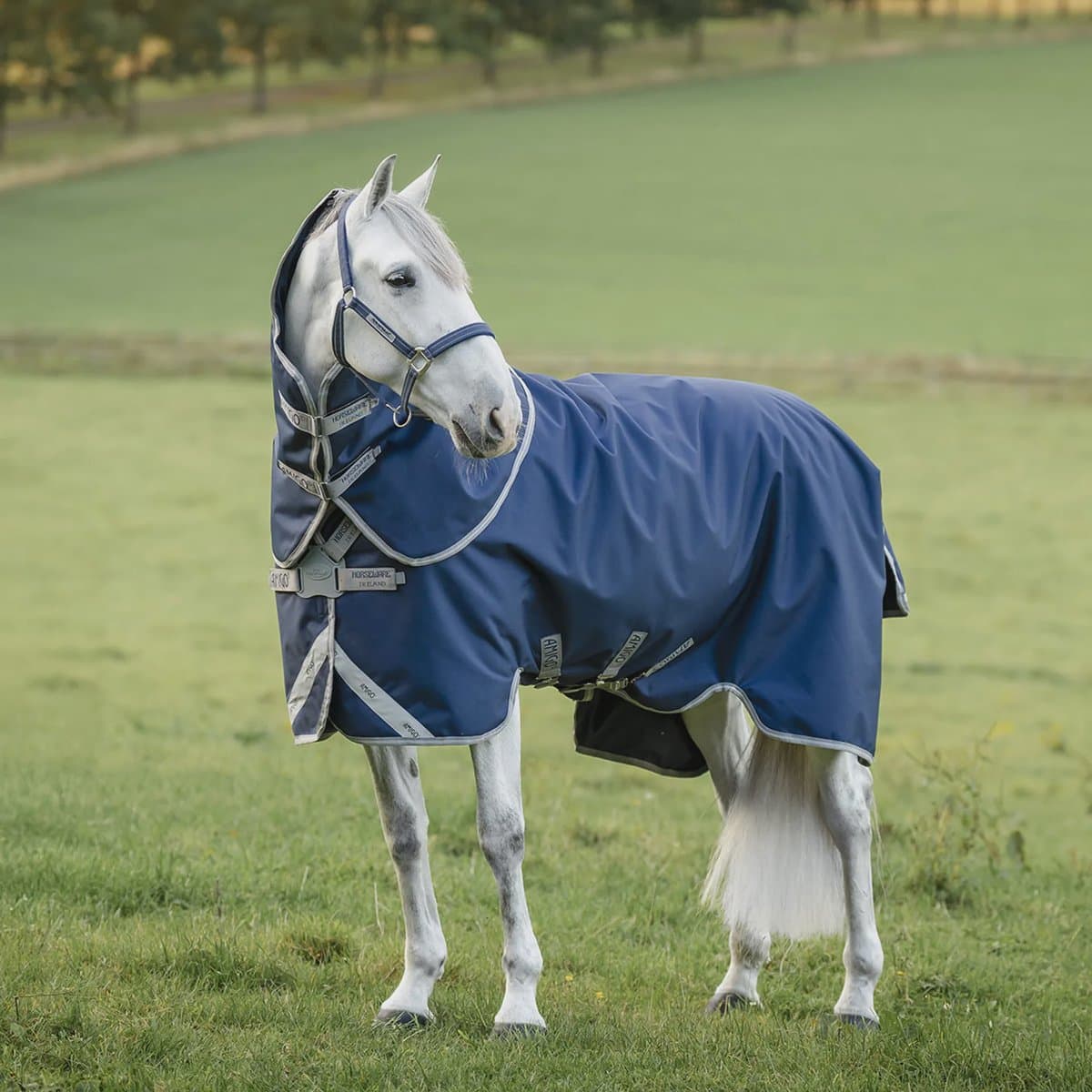 HorseWare Amigo Turnout Rug FieldSafe Plus 1200D 205 Navy