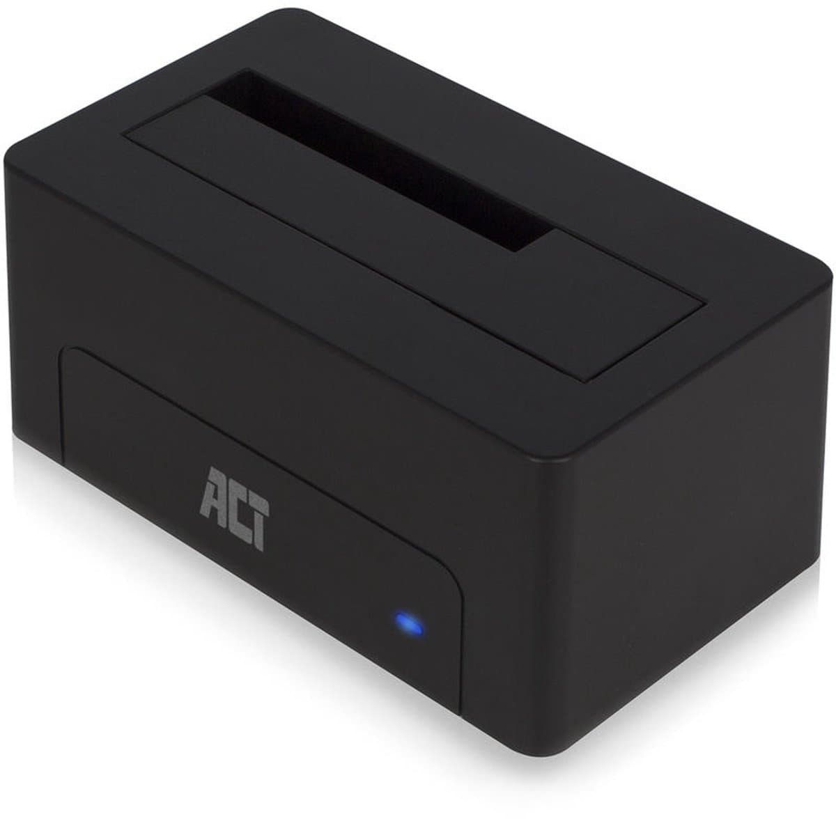 ACT Docking Station voor 2,5'' en 3,5'' SATA HDD/SSD - USB3.0 (5 Gbps) / zwart