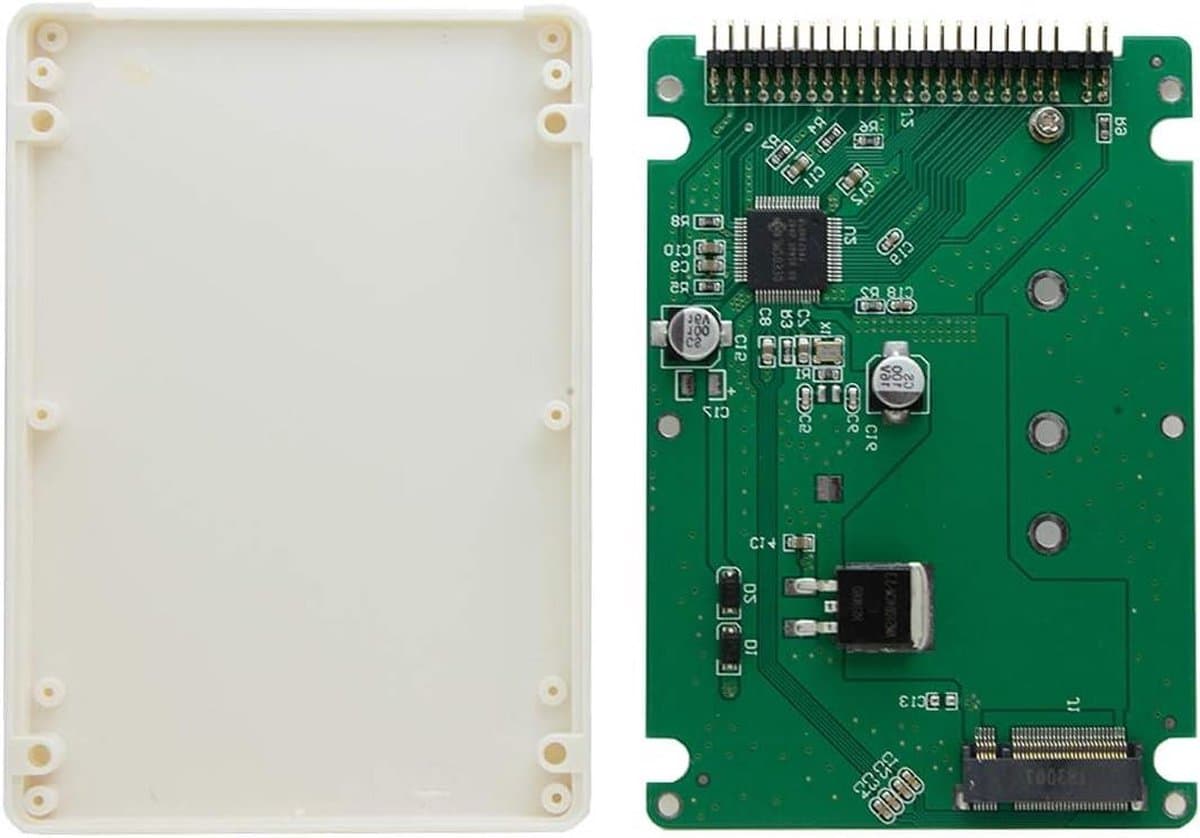 25 inch IDE 44Pin Hard Disk Case Behuizing voor Notebook Laptop - NGFF B/M-Key SSD Adapter