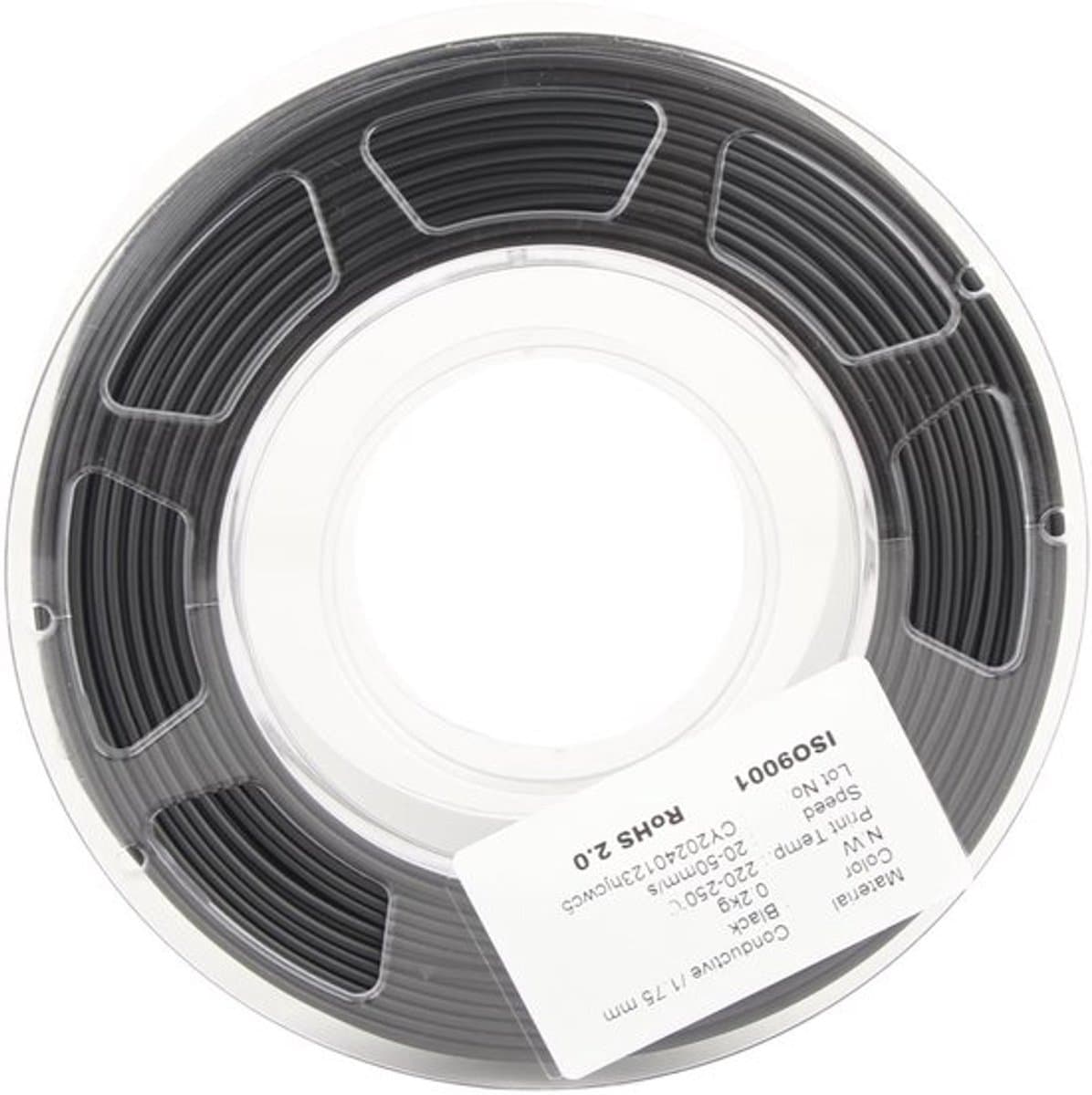 PLA-Filament 1,75 mm - Geleidend Materiaal - Hoge Temperatuur - Duurzaam - 3D Printeraccessoires - Brede Toepassing - 3D-printmateriaal