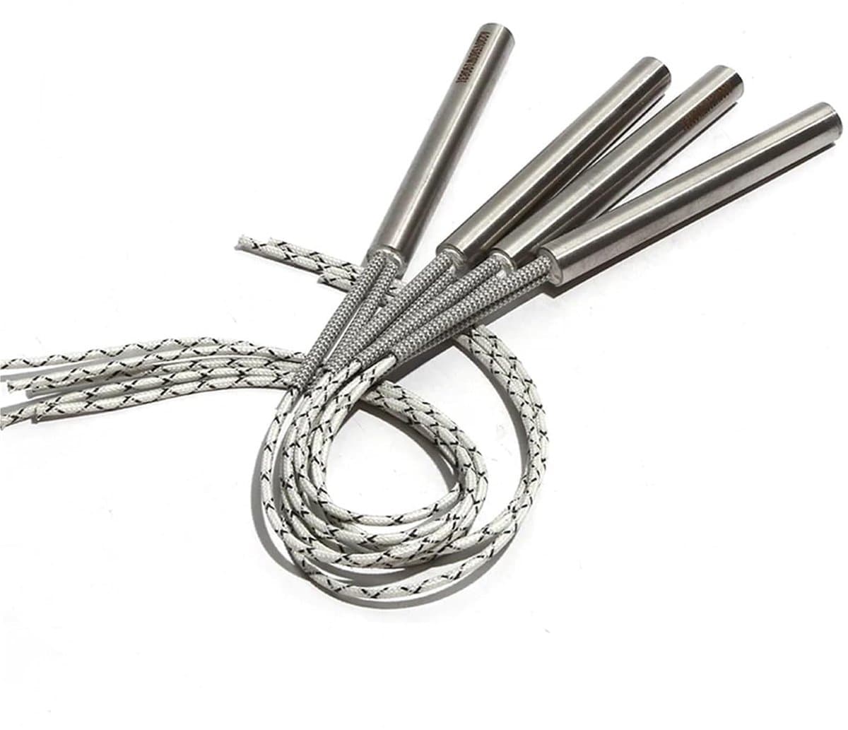 Verwarmingselement 3D-printer - Dompelboiler Heater - Printen Verbeteren - Enkele Kop - 16 x 95 mm - Zilver