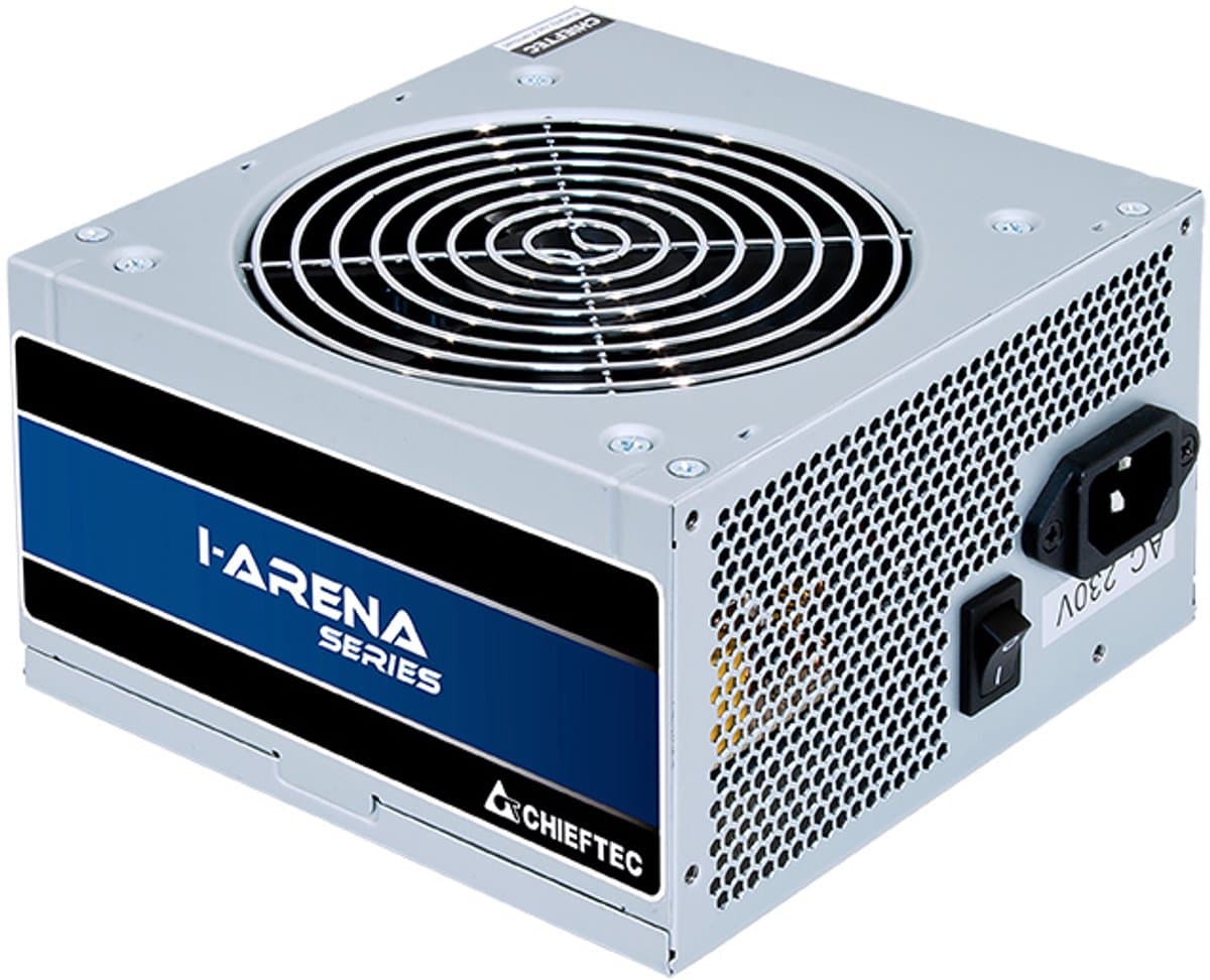 Chieftec GPB-500S power supply unit 500 W 20+4 pin ATX PS/2 Zilver